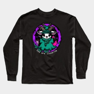 Pixel Art, Ritual Goat Long Sleeve T-Shirt